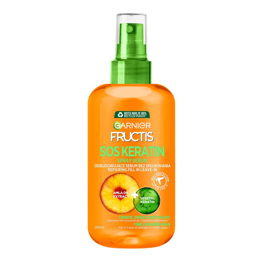 Garnier Fructis Keratin Amla Oil Hair Serum 200ml