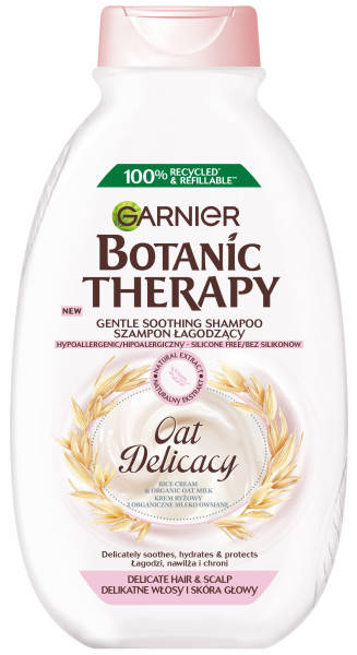 Garnier Botanic Therapy Oat Soothing Shampoo 400ml