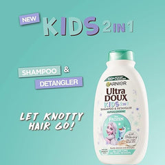 Garnier Ultra Doux 2 In 1 Kids Oats Delicacy Shampoo 400ml