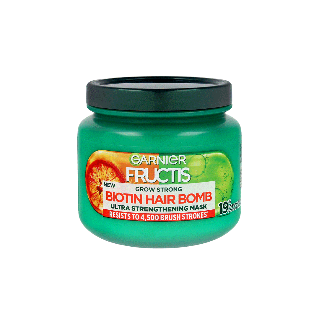 Garnier Fruc Grow Strngbtn Hair Bombstrengthen Hair Mask 320ml