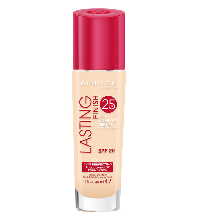 Rimmel Finish 25H Foundation - 100 Ivory