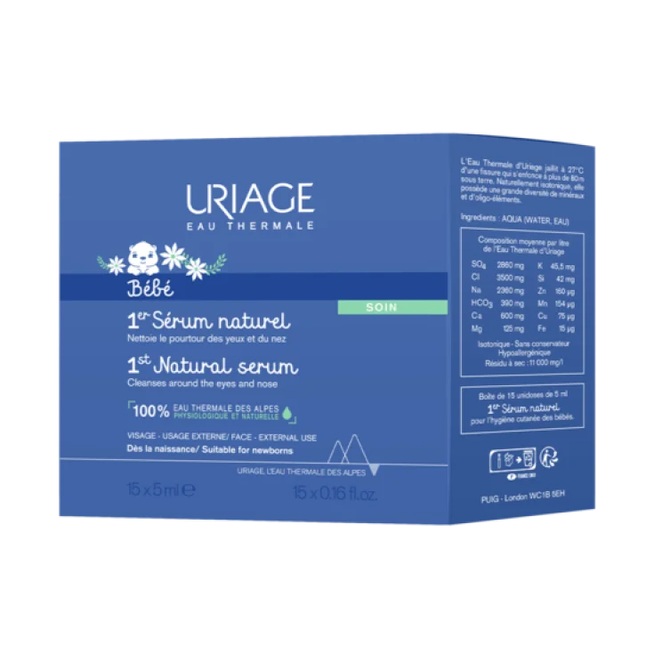 Uriage Baby 1st Natural Serum 5ml (Pack of 15)