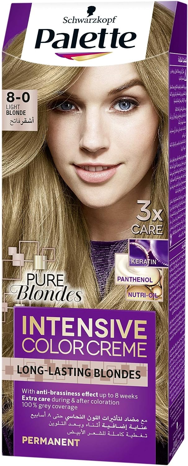 Palette Intensive Color Cream Hair Colour (0-8 Light Blonde)