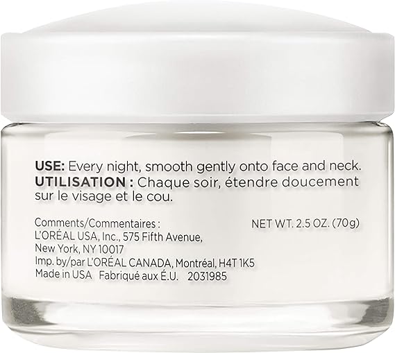 Loreal Age Perfect Hydrating Moisturizer Night Cream 2.5Oz