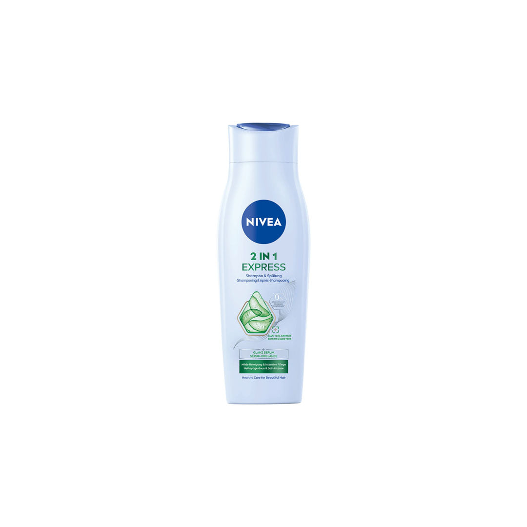 Nivea 2 In 1 Express Aloe Shampoo 250ml