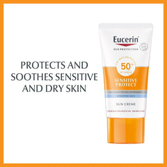 Eucerin SPF50+ Sensitive Protect Sun Cream 50ml