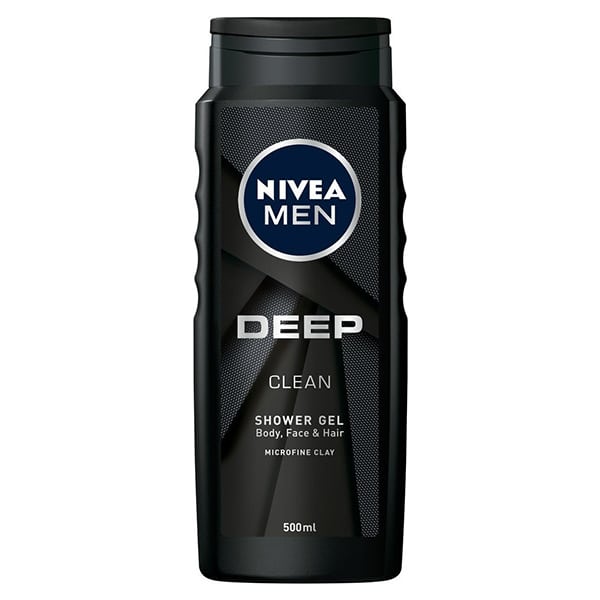 Nivea Men Deep Clean Shower Gel 500ml