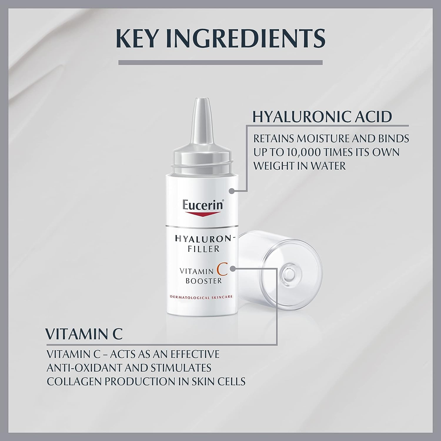 Eucerin Hyaluron Filler Vitamin C Booster Moisturizer 8ml