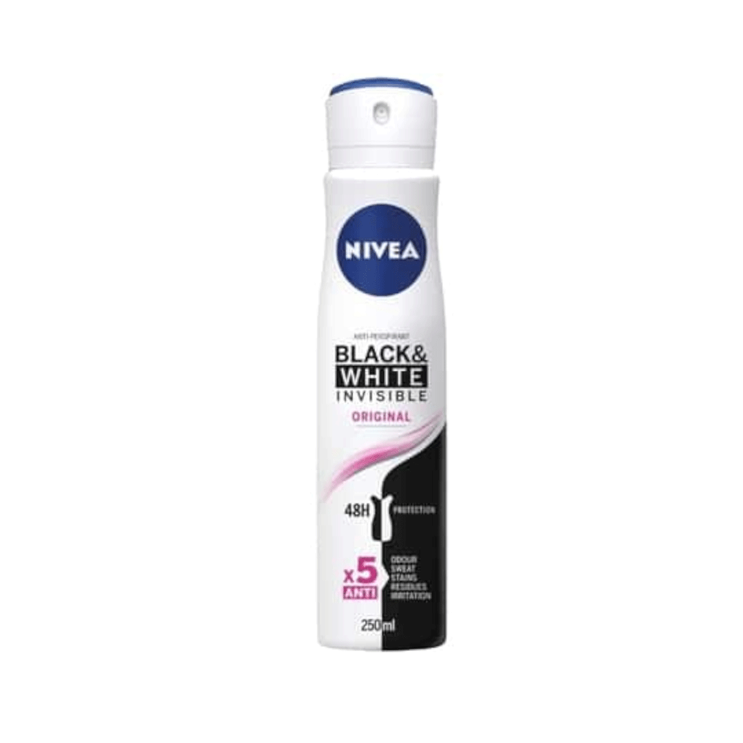 Nivea Women  48H Black & White Invisible Original Deo Spray 250ml