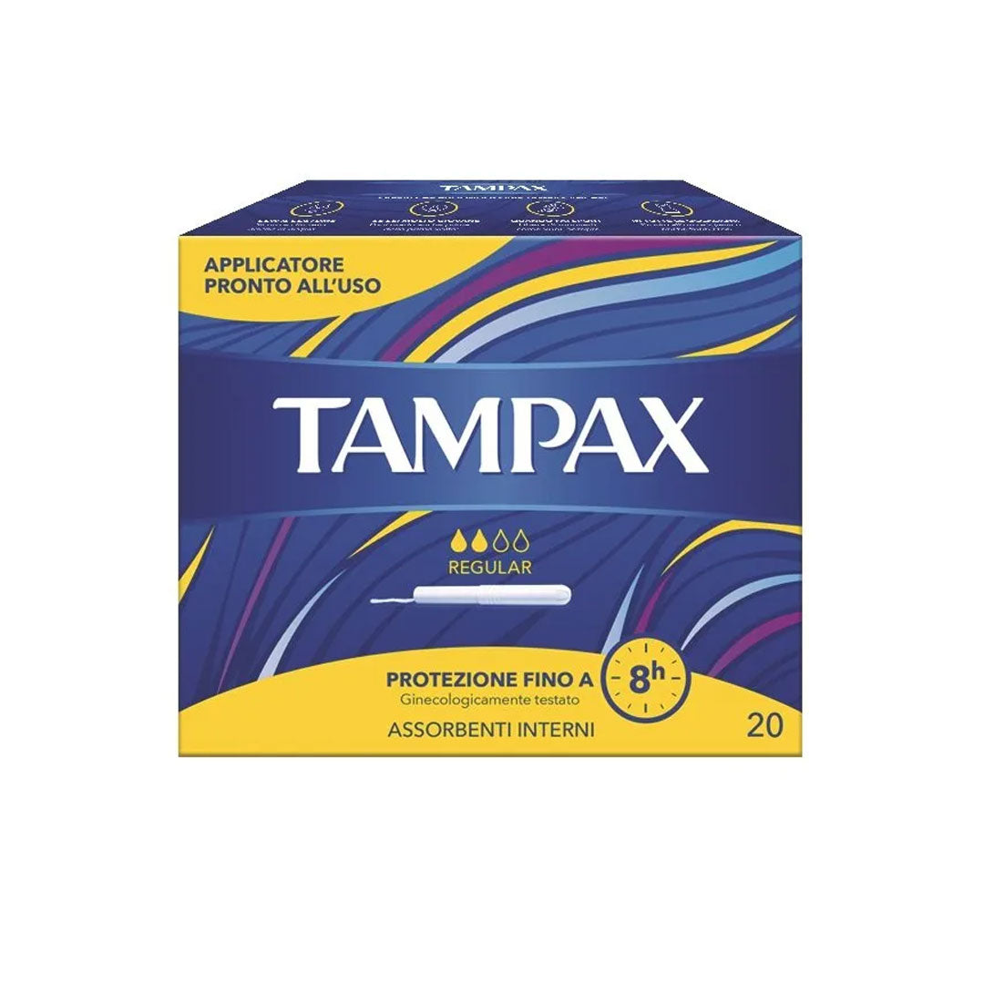 Tampax Regular Tampons 20'S