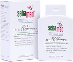 Sebamed Sensitive Skin Liquid Face & Body Wash 200ml