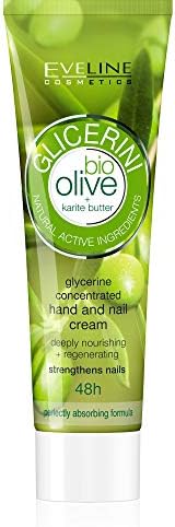 Eveline Glicerini Bio Olive Hand & Nail Cream 100ml