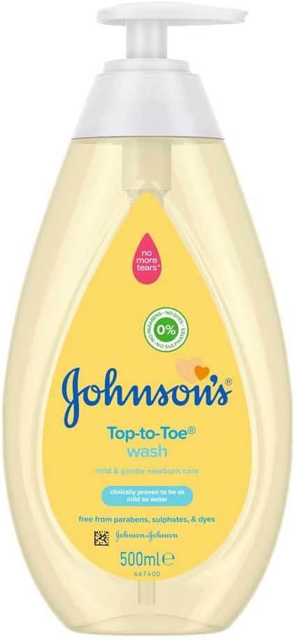 Johnsons Top To Toe Baby Wash 500ml