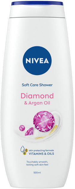 Nivea For Women Diamond & Argan Oil Shower Cream 500ml