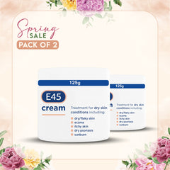 E 45 Dry Skin Condition Cream 125G (Pack of 2)