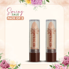 Rimmel Hide The Blemish #004 Natural Beige Concealer (Pack of 2)