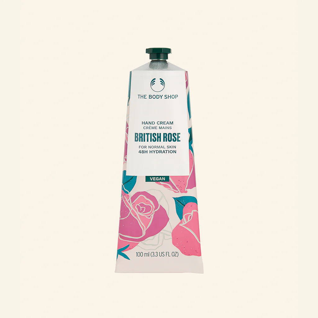 The Body Shop British Rose Hand Cream 100ml