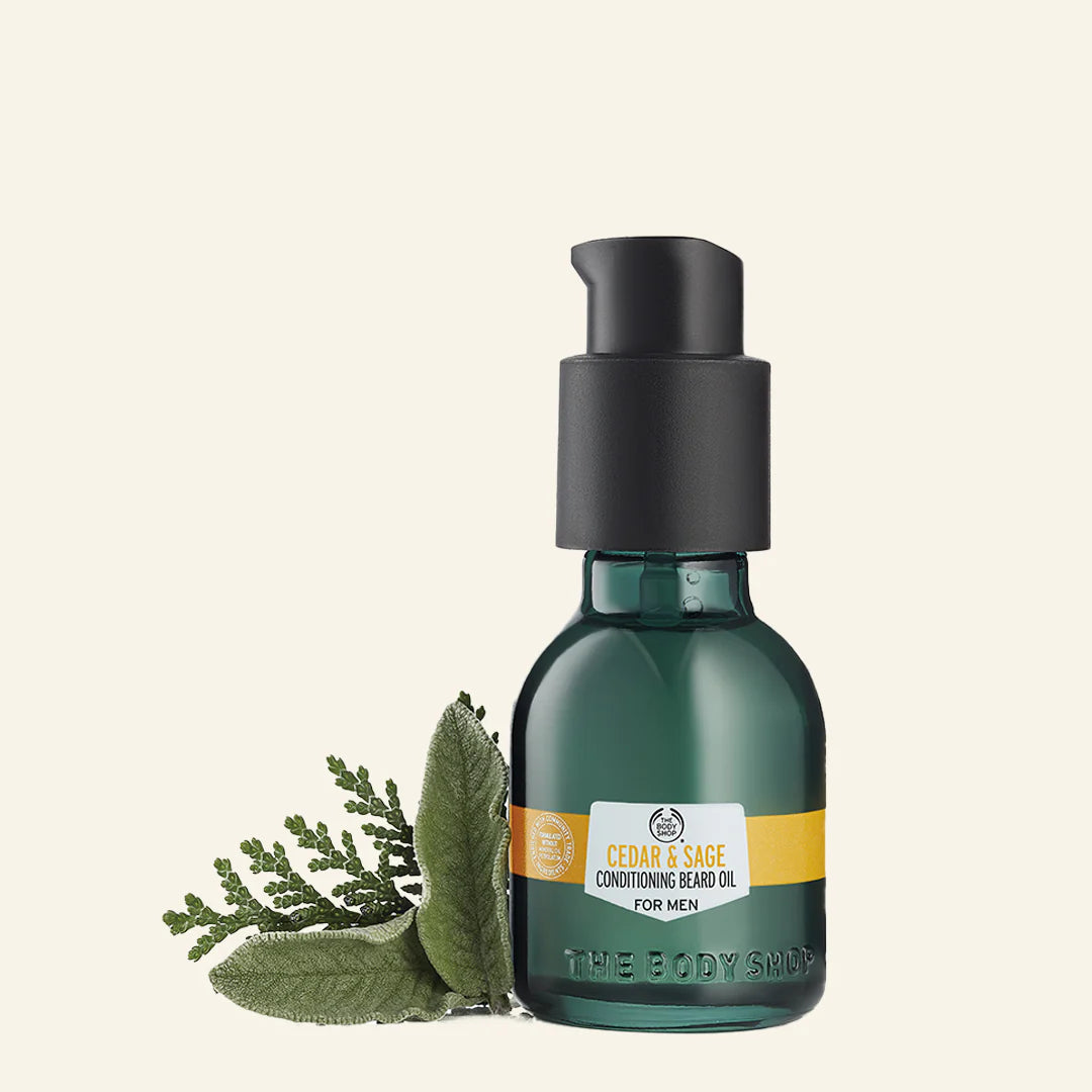 The Body Shop Cedar & Sage Beard Oil 30ml