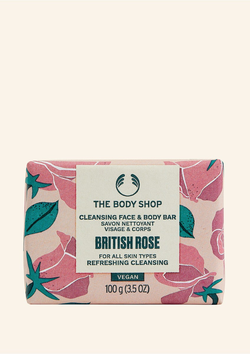 The Body Shop British Rose Soap 100g