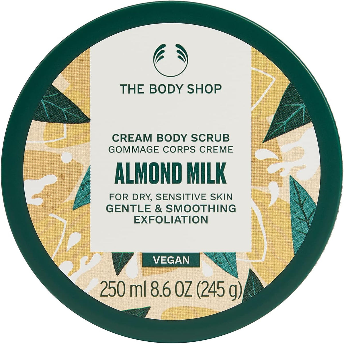 The Body Shop Almond Milk Cream Body Scrub 250ml