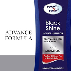 Cool & Cool Black Shine Shampoo 400ml