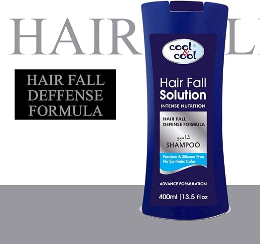 Cool & Cool Hair Fall Solution Shampoo 400ml