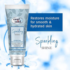 Cool & Cool Sparkling Shine Facial Cleanser Tube 100ml