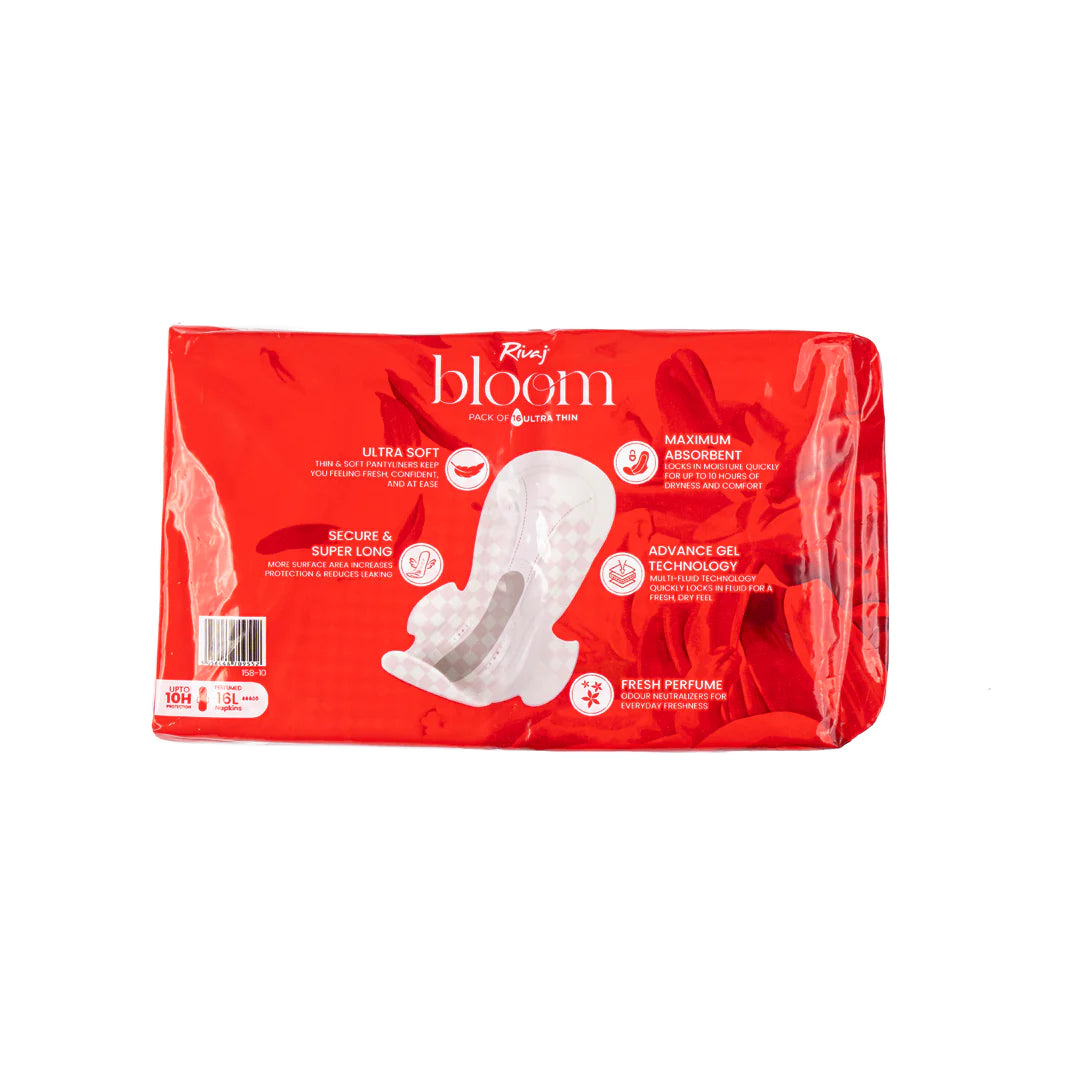 Rivaj Bloom Sanitary Pads 16'S - Double L