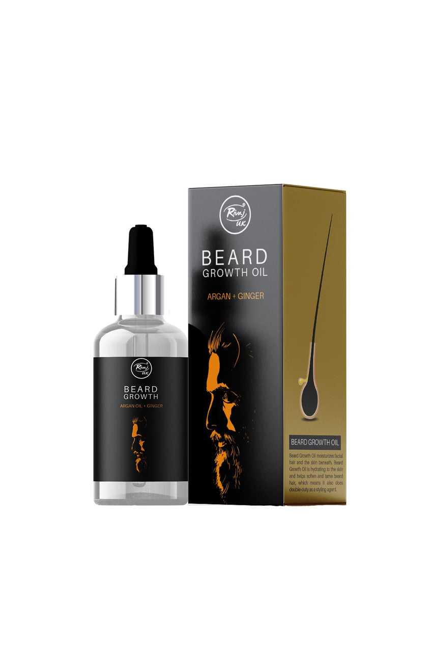 Rivaj Argan and Ginger Beard Growth Oil 30ml سيروم ريڢاج يوكي للحية كثيفة بزيت الارڭان و الزنجبيل