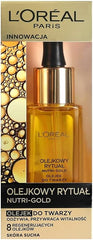 L'Oréal Dermo Expertise Nutri-Gold oil, ritual face oil, dry skin 30ml