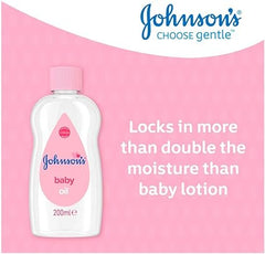 Johnson's Original Baby Oil 200ml