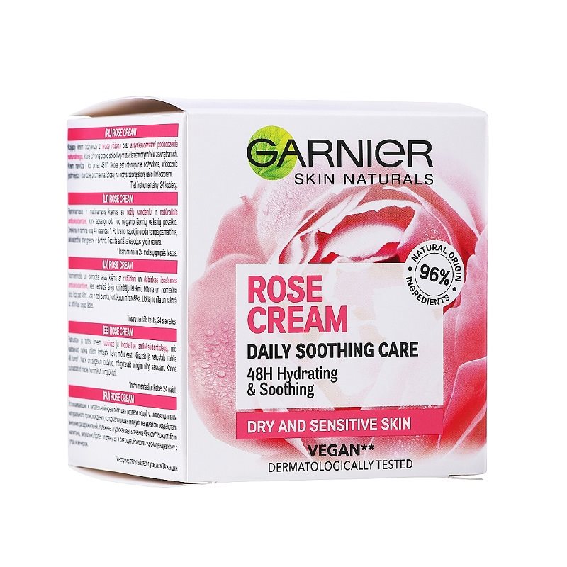 Garnier Skin Naturals Rose Moisturizing Cream 50ml