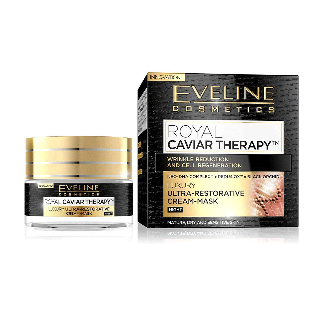 Eveline Royal Caviar Therapy Night Cream Mask 50ml