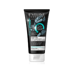 Eveline Facemed  Activated Carbon Facial Wash Paste 150ml