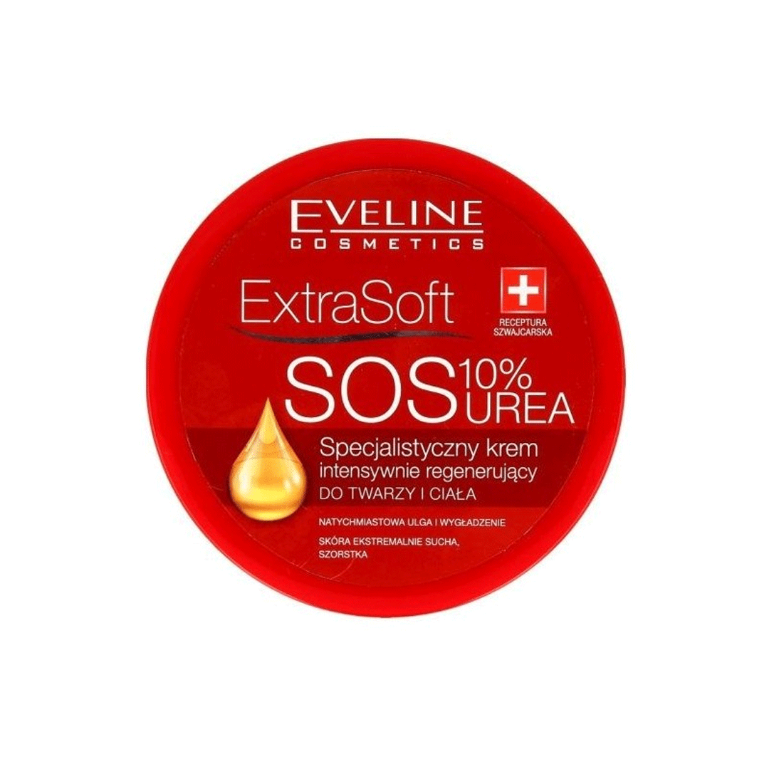 Eveline Extra Soft SOS Regenerating Face & Body Cream 175ml