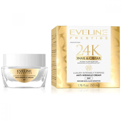 Eveline Prestige 24K Snail & Caviar Anti-Wrinkle Face Day Cream 50ml