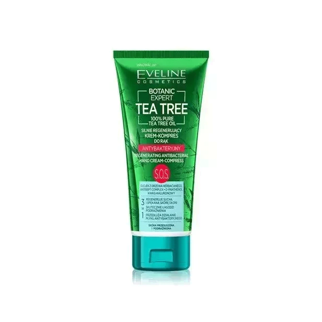 Eveline Botanic Expert Tea Tree Regenerating Hand Cream 100ml