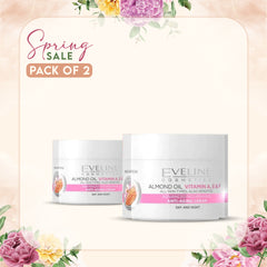 Eveline Almond Oil Anti Aging Cream 50ml (Pack of 2)