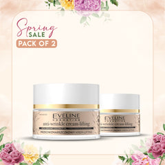 Eveline Organic Gold Coconut Oil Anti Wrinkle Cream 50ML (Pack of 2)