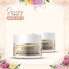 Eveline Organic Gold Green Tea Soothing And Mattifying Cream 50ML (Pack of 2)