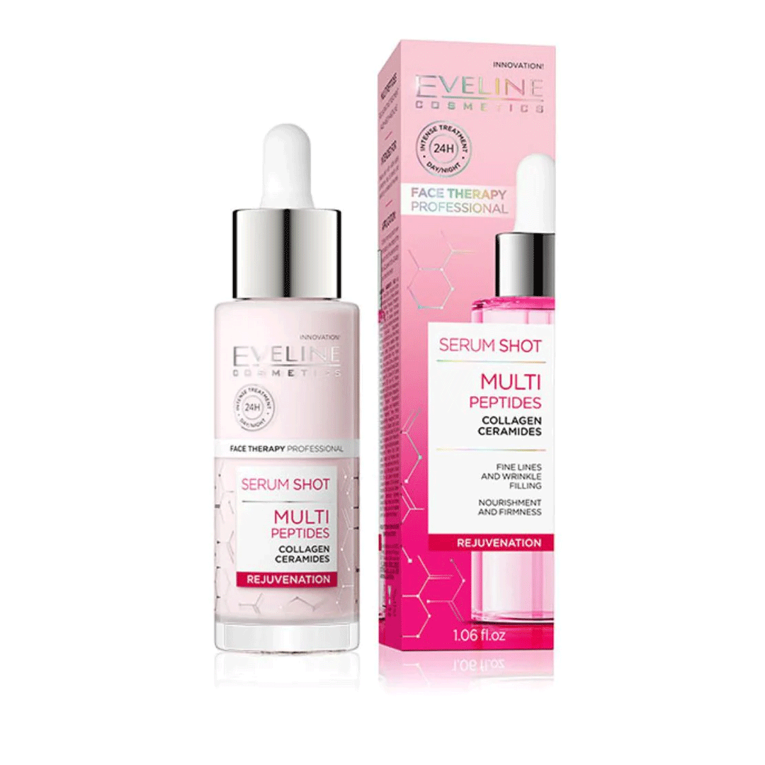 Eveline Shot Multi Rejuvenating Peptides Face Serum 30ml