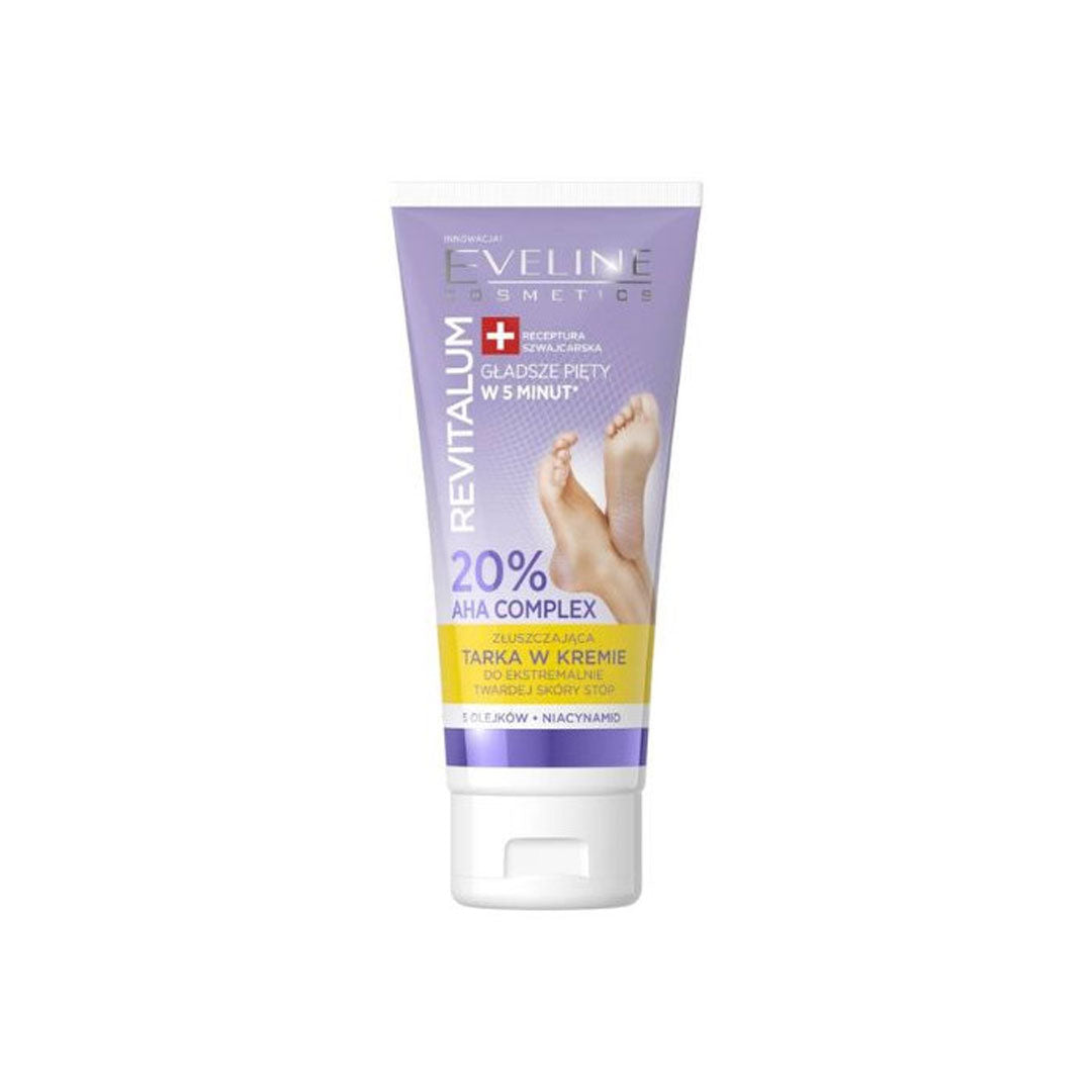 Eveline Revitalum 20% AHA Exfoliating Hard Foot Cream 75ml