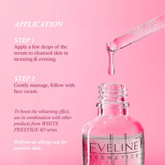 Eveline White Prestige 4D Lightening Booster Face Serum 18ml