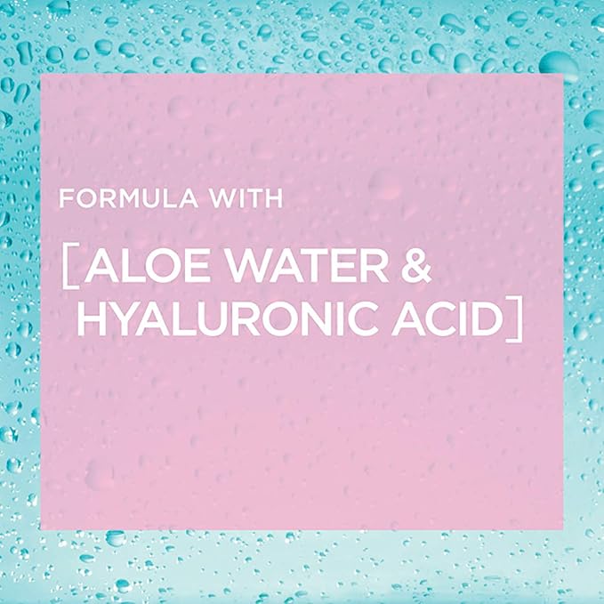 L’Oréal Paris Hydra Genius Hyaluronic Acid + Aloe Liquid Hydrating Moisturiser, Rehydrating and Reinvigorating Face Serum for Dry to Sensitive Skin [70ml]