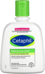 Cetaphil Moisturizing Lotion Dry To Normal Sensitive Skin 8Oz