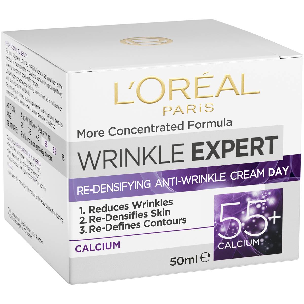 Loreal Wrinkle Expert Anti Wrinkle Restoring Day Cream 55+ 50ml لوريال رينكل إكسبرت كريم نهاري مضاد للتجاعيد +55