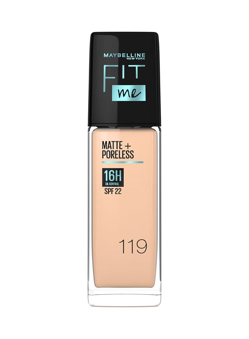 Maybelline Fit Me Matte Poreless Foundation - 119