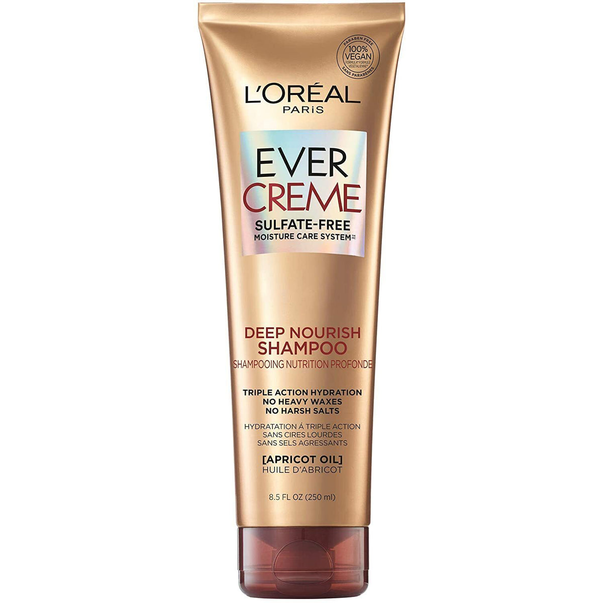 Loreal Evercreme Deep Nourish Apricot Oil Shampoo 250ml