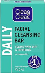 Clean & Clear Daily Facial Cleansing Bar 75g