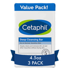 Cetaphil Deep Cleansing Soap Bar (Pack Of 3)